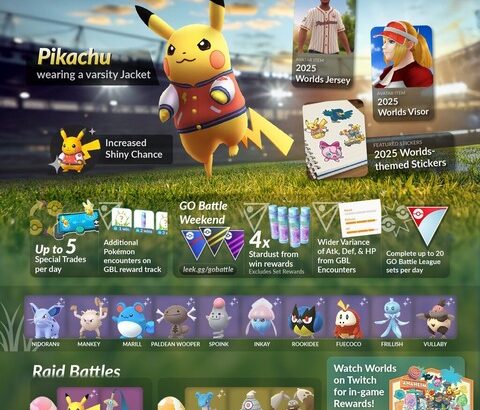 【ポケモンGO】PWCS2025記念イベント開催中！【2025年8月15～17日】