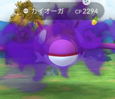 【ポケモンGO】シャドウカイオーガやりたいのにピカチュウとか出てて困る…