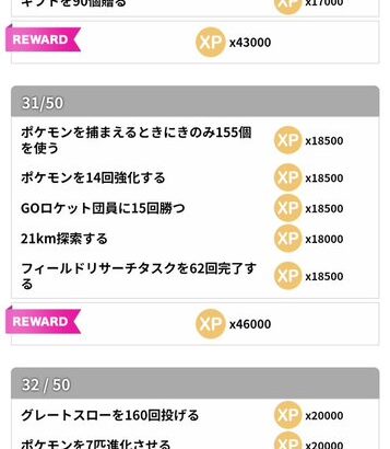 【ポケモンGO】XPタイムチャレンジが普通に頭がおかしい