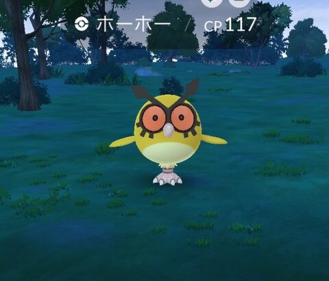 【ポケモンGO】ホーホーのスポアワみたいながっかりタイム