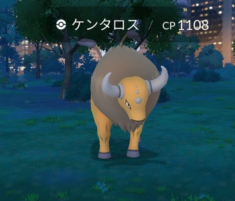 【ポケモンGO】ケンタロス難民、ちゃんと捕まえたか？