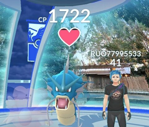 【ポケモンGO】名前一文字変えただけの露骨な複垢によるジム占領