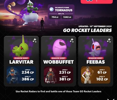 【ポケモンGO】ロケット団の手持ち、討伐揚州【2025年9月16日～】