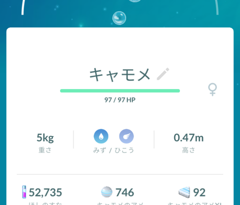 キャモメ←これより適当な名前のポケモンおる？