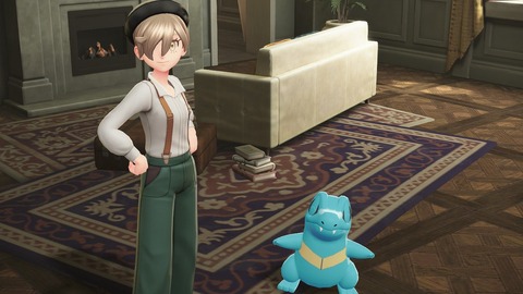 女の子主人公でポケモンZAやってるんだけど、女装男子が出来ると聞いてモヤモヤしながらストーリー進めてる
