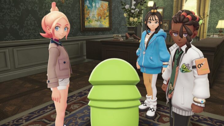 【ポケモンZA】女の子の前にコクーンを置くだけ