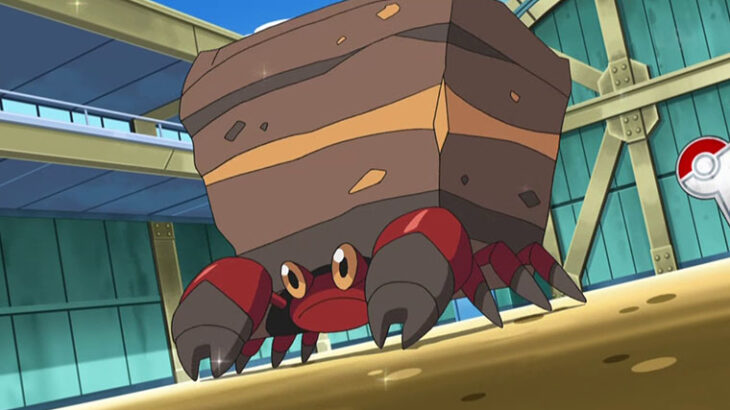 【ポケモン】殻を脱いだイワパレスの姿、発見される