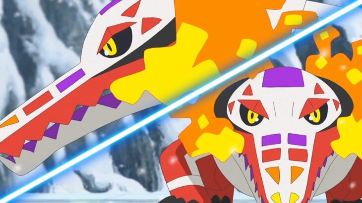 【アニポケリコロイ119話感想】ついにラウドボーンに進化＆スグリも登場！十八英雄集めるだと･･･「ふんばれアチゲータ、明日のために」