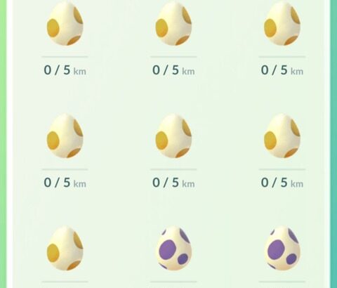 【ポケモンGO】10キロ孵化卵でインベントリ埋め尽くされる悲しみ