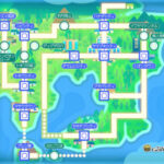 初代ポケモンのカントー地方の地図でとんでもないことが明らかになった！