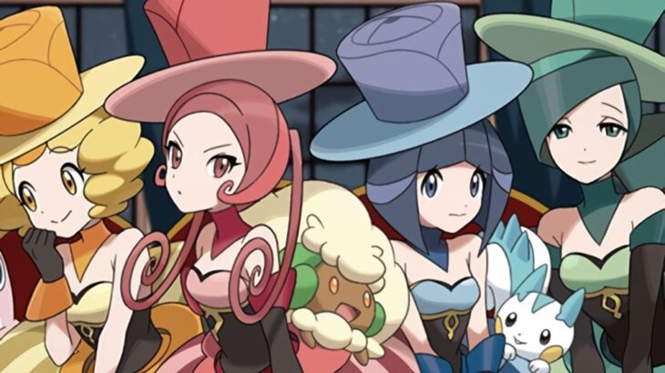 【ポケモン】バトルシャトレーヌの格好をしたZAの登場キャラを描いてほしいです！