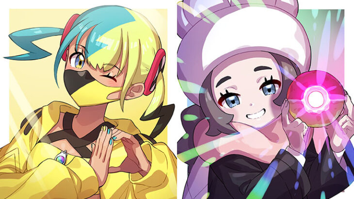 ポケモンZAキャラ描いていく