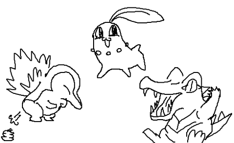 ポケモンの金銀やるとき何の御三家ポケモン選んでる？