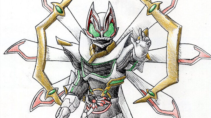 【絵】「仮面ライダー × ポケモンフォーム」描いていく