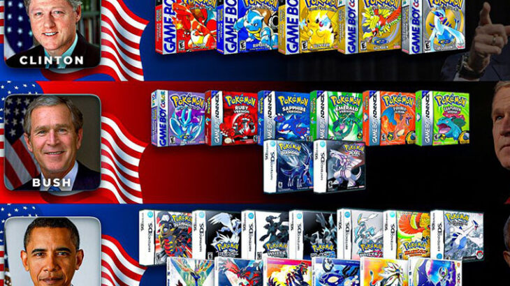どの大統領時代のポケモンが好き？