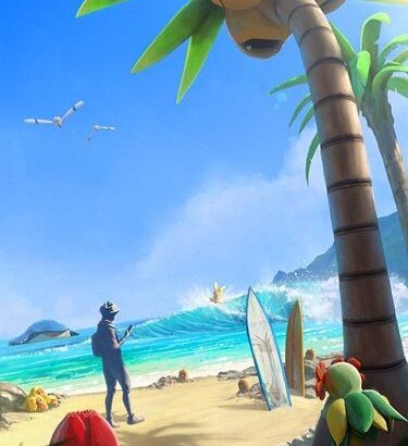 平日の家電量販店内のポケモンジム感