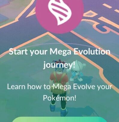 【ポケモンGO】メガシンカのチュートリアルがここにきて登場