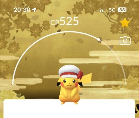 【ポケモンGO】浮世絵風の背景、結構良い