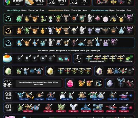 【ポケモンGO】明日から2日間にかけて「GOツアー:カロス地方(グローバル)」が開催