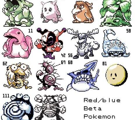 初代ポケモン、没ポケモン