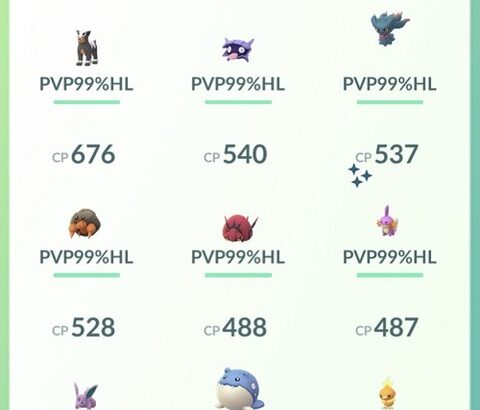 【ポケモンGO】名前に「FFF」←わかる「○○％」←これ意味あるの？