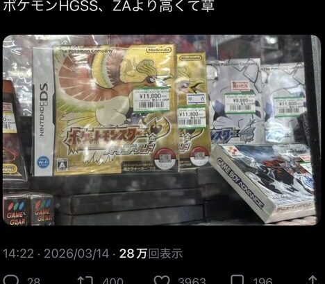 ポケモン過去作、人気すぎてとんでもないことに