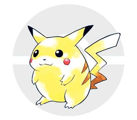 初期の「ピカチュウ」