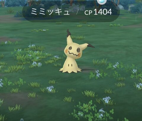 【ポケモンGO】おさんぽお香でミミッキュが出るらしい