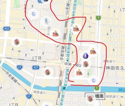 【ポケモンGO】レイド目的で東京に行くなら何処がいい？