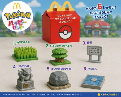 コラか？ポケモンのハッピーセット攻め過ぎてて草