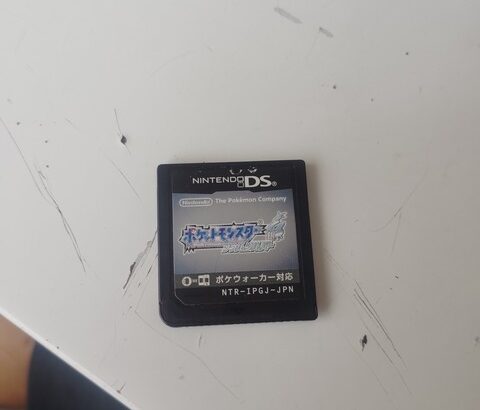 ガキの頃遊んでたポケモンのソフトが出てきたんだが