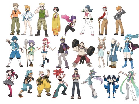 「弱かったポケモンのジムリーダーと四天王」