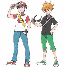 初代ポケモンのグリーンというライバル
