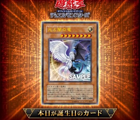 【遊戯王OCG】15年前に誕生した「光と闇の竜」を祝ってカードゲームインストラクターが遊戯王OCGバースデーデッキを作成！