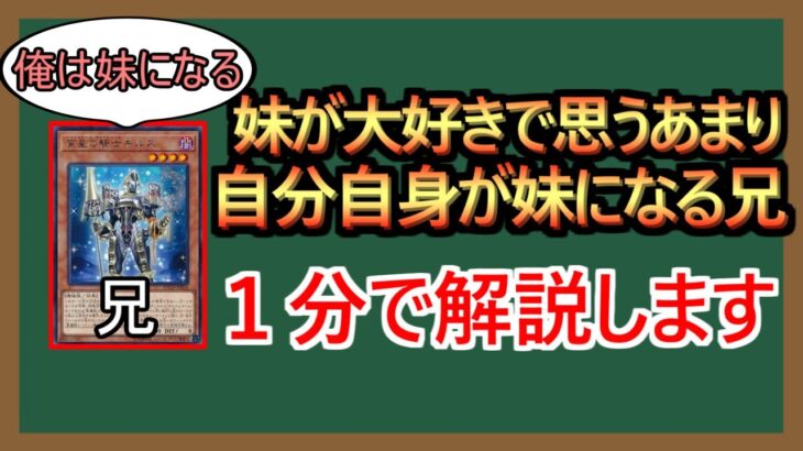 【１分解説】妹ガチ勢と兄さんガチ勢