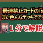 【１分解説】最序盤のターンでのみ使える『過ち』