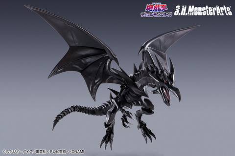 【遊戯王情報】「S.H.MonsterArts 真紅眼の黒竜」が2023年12月15日（金）から予約受付開始決定！