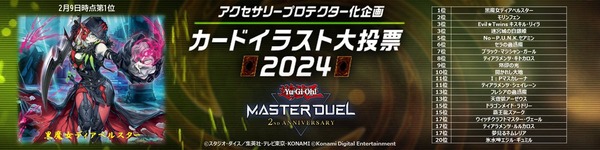 【遊戯王】イラスト投票2024中間1位はやっぱりディアベルスターか