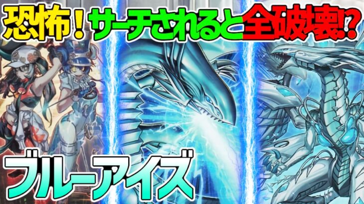 【#遊戯王】サーチで全破壊！正に！強靭無敵最強！『ブルーアイズ』対戦動画！【#デュエダン】